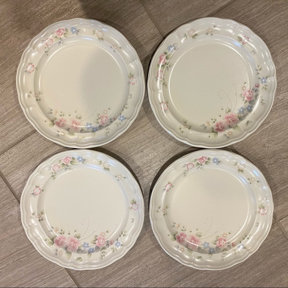Pfaltzgraff Floral Plates